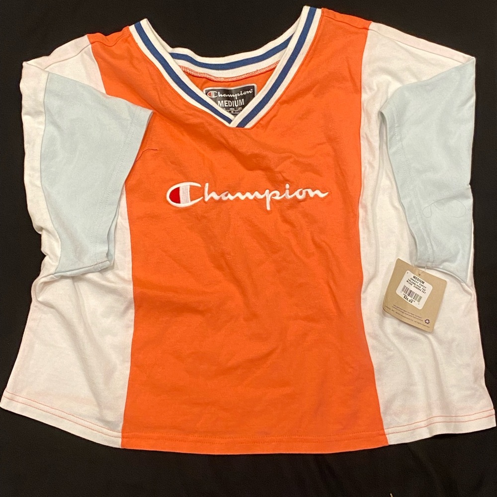 NWT Champion Jersey Crop Top